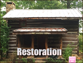 Historic Log Cabin Restoration  Webster County, Kentucky